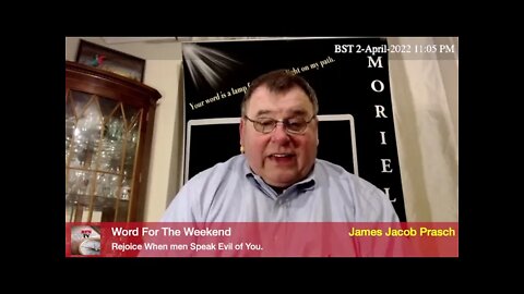 Rejoice When Men Speak Evil of You - Word For The Weekend