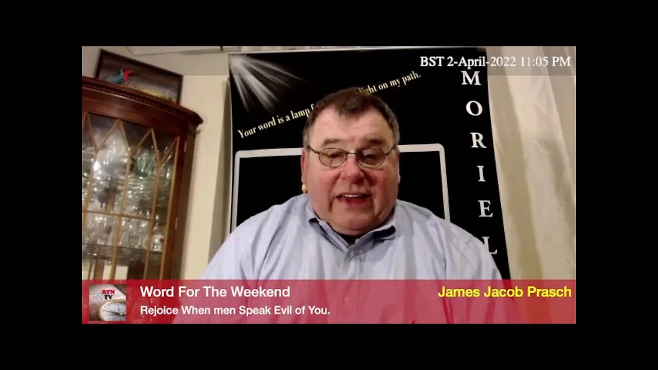 Rejoice When Men Speak Evil of You - Word For The Weekend