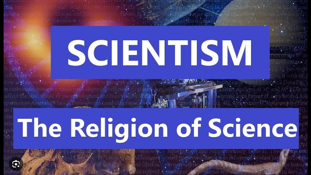 The Religion of Scientism- The Theory of Evolution: How Mysticism Became Science