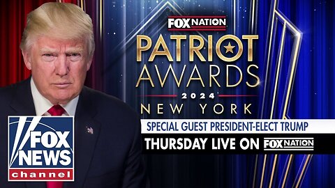 President-elect Donald Trump to attend FOX Nation's sixth annual Patriot Awards