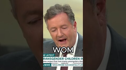 Piers Morgan SHOCKED at university for using the word WOMXN!