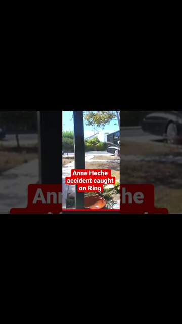 Anne Heche accident on Ring Doorbell #shorts