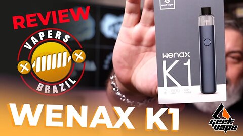 GeekVape Wenax K1 Pod - Bem Falado por Youtubers Gringo - Review PT BR