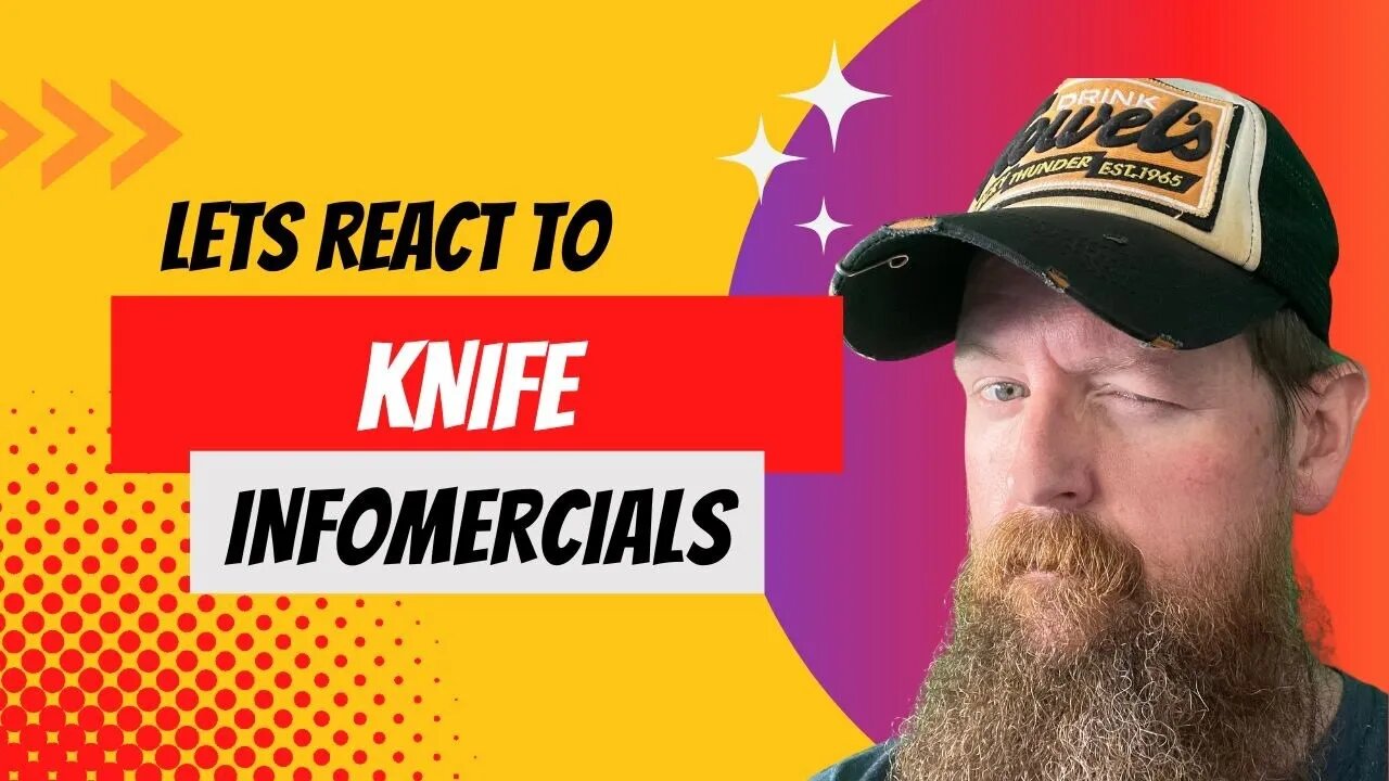 LETS LOOK AT SOME KNIFE INFOMERCIALS