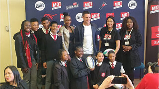 Dan Carter in Cape Town