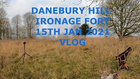 Coffee and vlog at an ironage fort. England