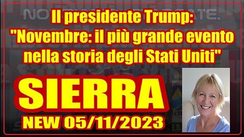 Il presidente Trump: "Novembre: il più grande evento nella storia degli Stati Uniti"