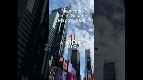 New York New York: Times Square May 26 2022 #Shorts