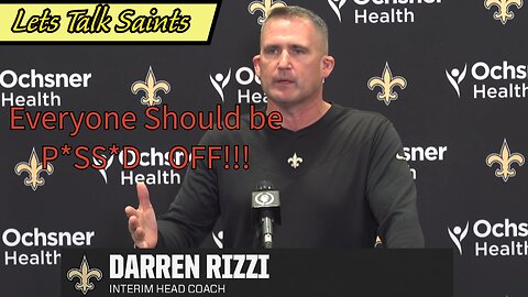 Promising Passion and Fight: Darren Rizzi Introduced as Saints Interim Head Coach