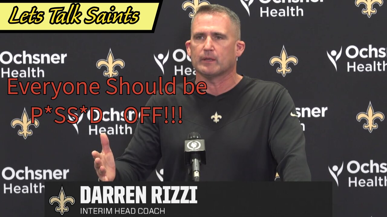 Promising Passion and Fight: Darren Rizzi Introduced as Saints Interim Head Coach