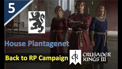 Preparing to Back Stab Our Half Brother l Crusader Kings 3 l House Plantagenet (Anjou) l Part 5