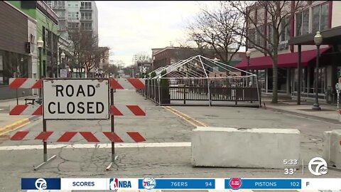 City of Royal Oak changes street patio rules, limits time allowed for tent set ups