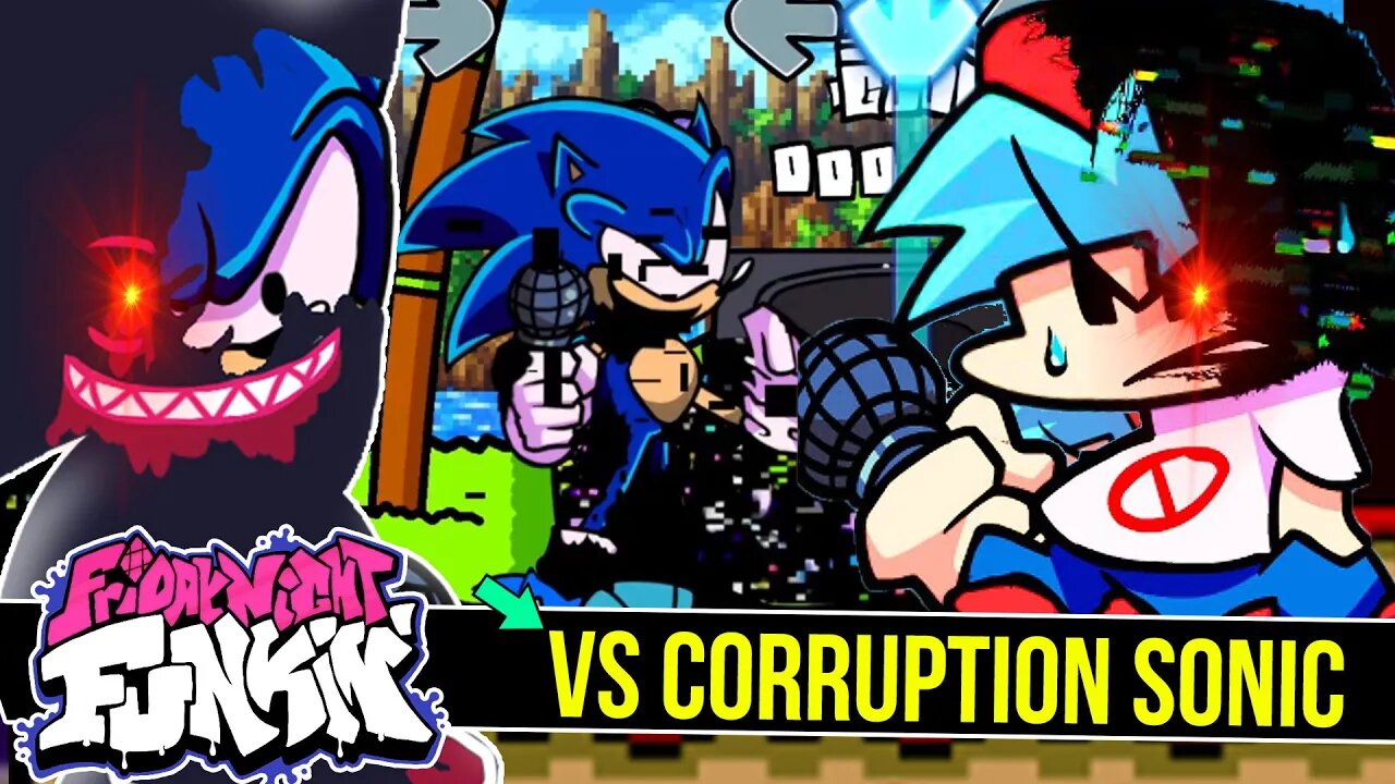 SONIC acabou com FRIDAY NIGHT FUNKIN ?! | vs Pibby Sonic #shorts