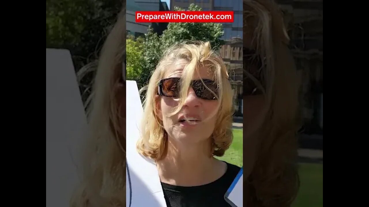TRIGGERED Protester Says NRA Members Are Terrorists 😅