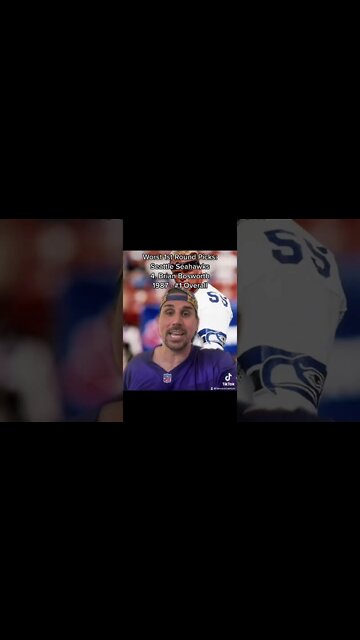 Brian Bosworth Worst Draft Pick Ever? #shorts