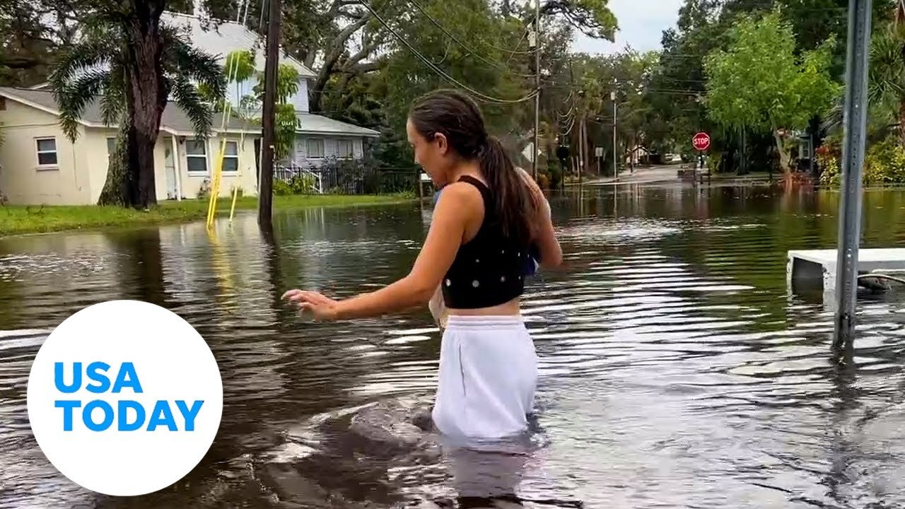 Idalia aftermath shows downed power lines, flooding and damaged homes | USA TODAY