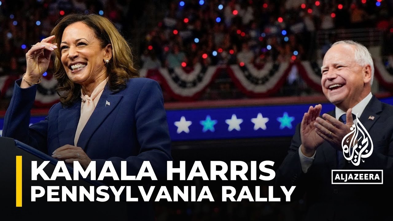 Harris and Walz hold election rally in Philadelphia | NE