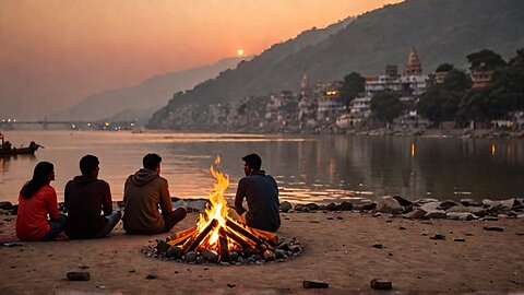 Exploring VARANASI'S Hidden Gems at KASHI VISHWANATH GANGA GHAT Camping Adventure