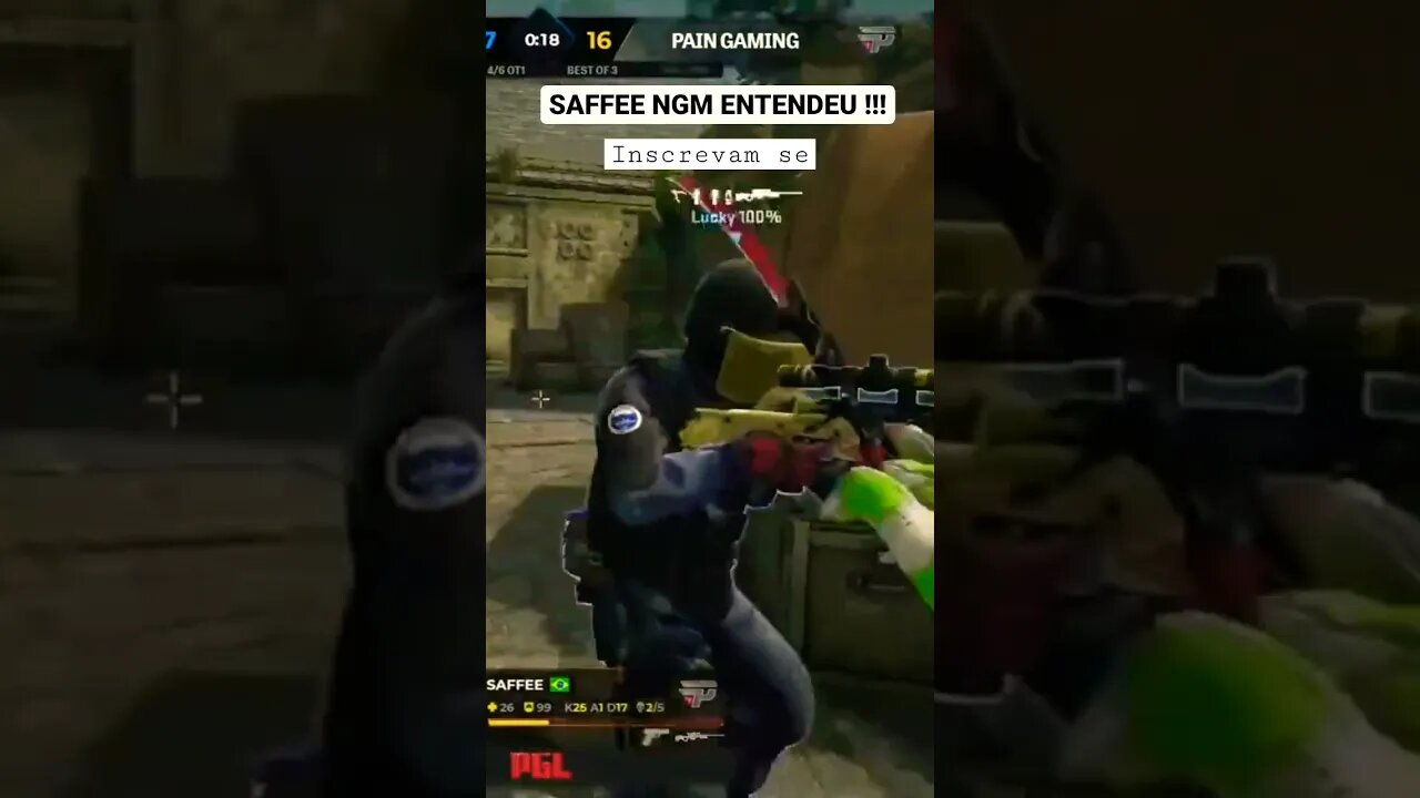 SAFFEE e ninguém entendeu, nem o Gau hahaha