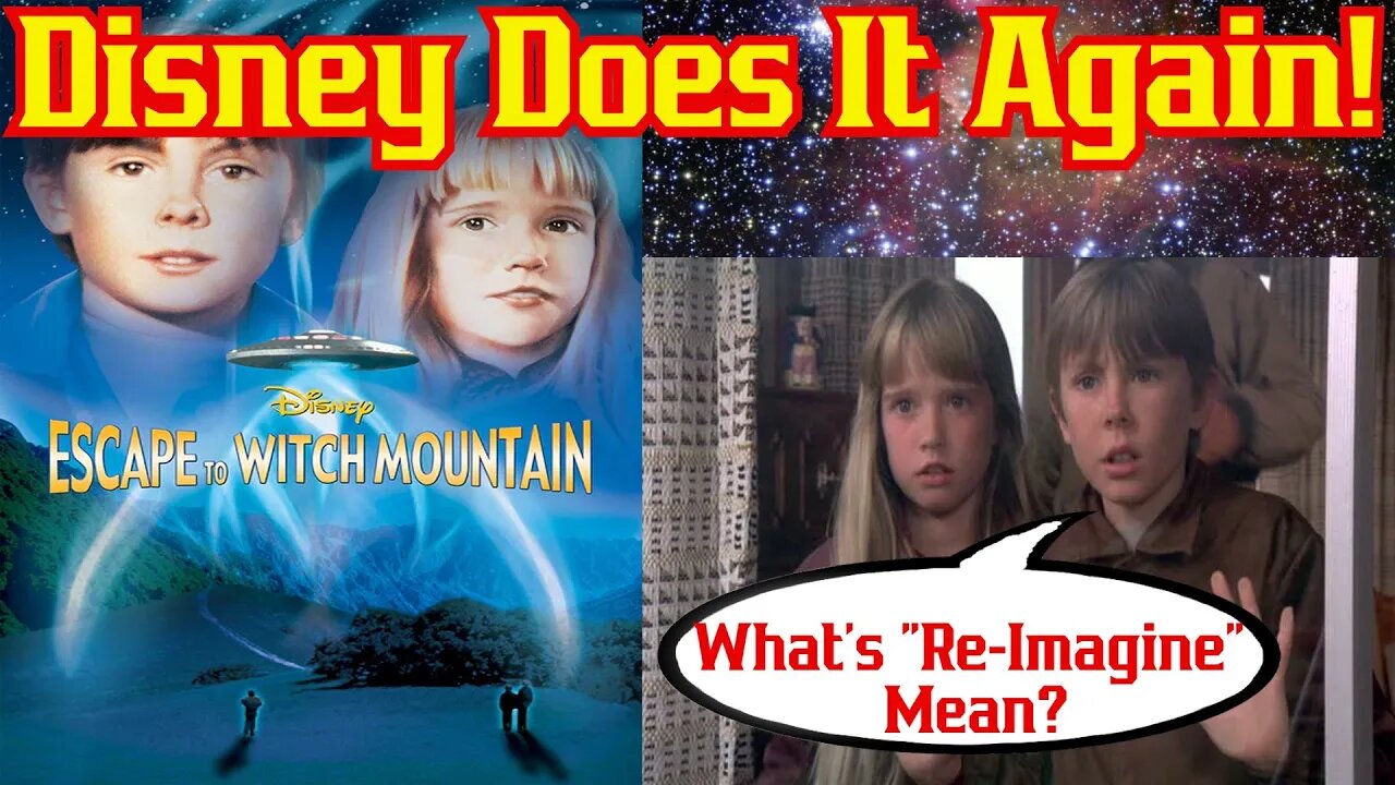 Disney To "Re-Imagine" ANOTHER Classic Children's Movies | Escape To Witch Mountain