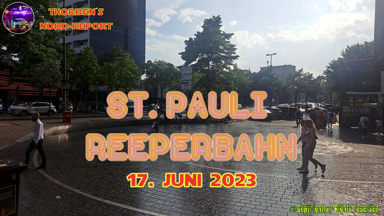 Hamburg - St.Pauli / Reeperbahn 17.06.2023