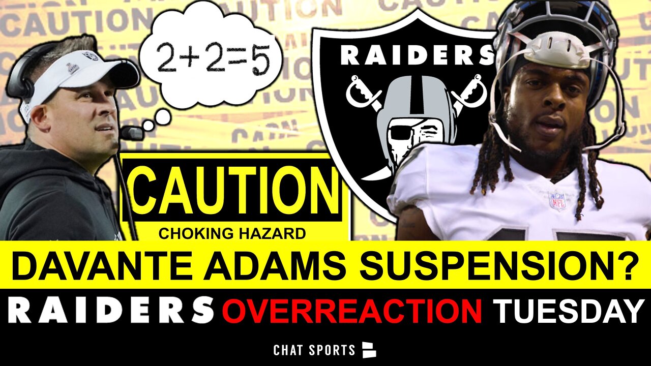 Raiders WR facing suspension after a police report was filed against him