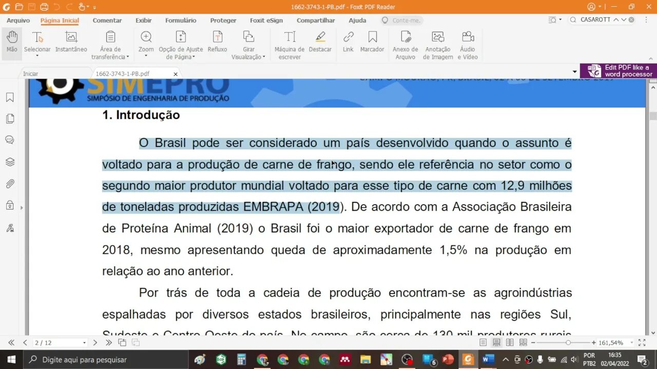ORIENTÇÃO DE TCC VIABILIDADE DE IMPLANTAÇÃO DE SERVIÇO DE VACINAÇÃO EM DROGARIA