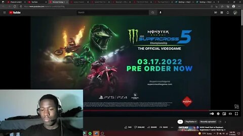 REACTION!!!Monster Energy Supercross 5 - Kick Off Trailer | PS5, PS4