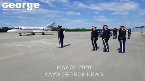 South Carolina National Guard conducts dignified transfer for 1st Lt. Trevarius Bowman, May 31, 2020