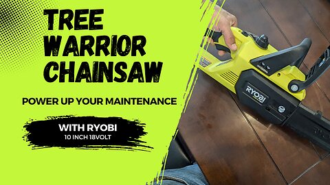 RYOBI 18V ONE+ HP BRUSHLESS 10" CHAINSAW