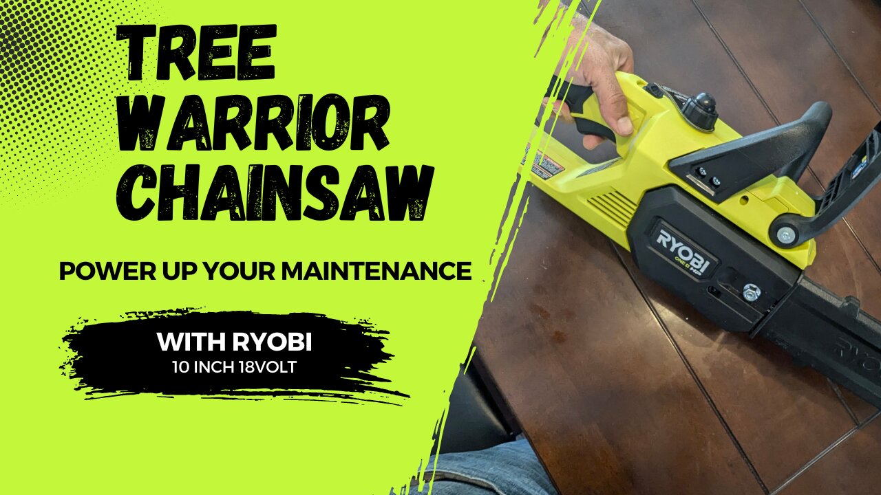 RYOBI 18V ONE+ HP BRUSHLESS 10" CHAINSAW