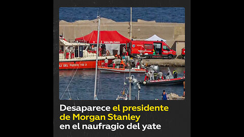 Presidente de Morgan Stanley desaparecido en el yate hundido en Italia