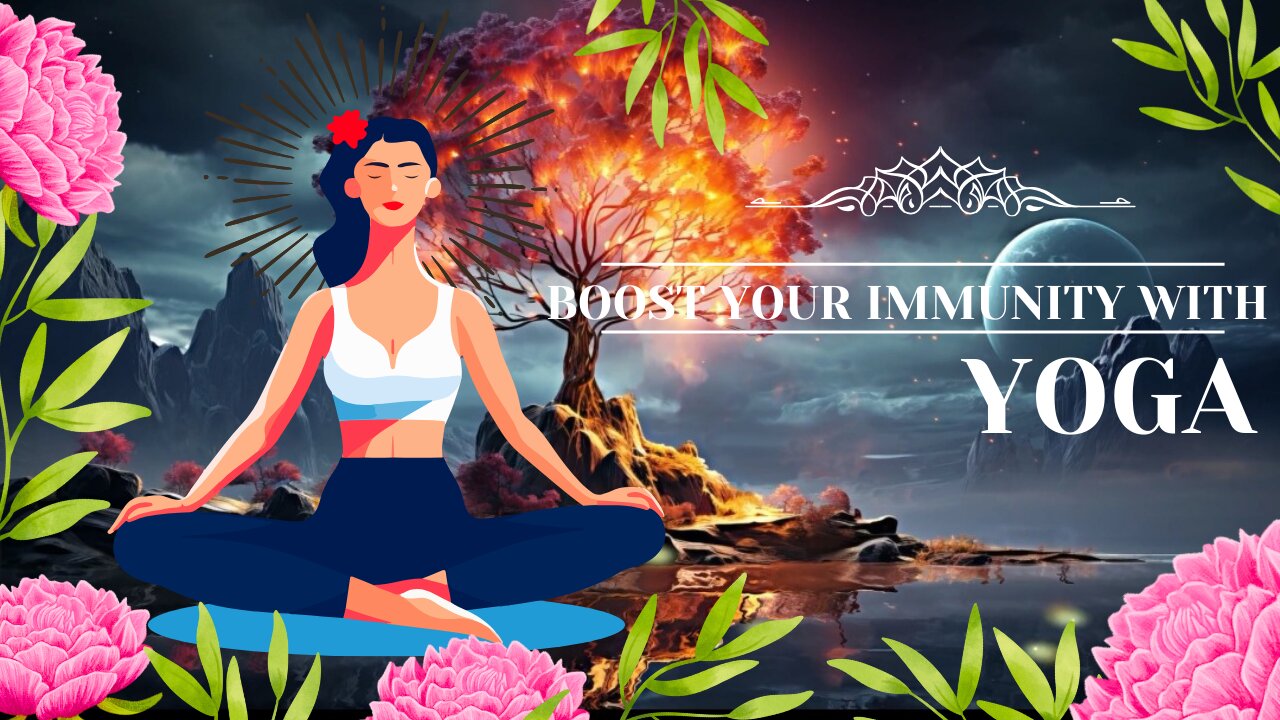 16 minutes of meditation and yoga music video for Boost your immunity.