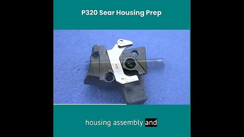 P320 Firearms Sear Housing Prep #shorts