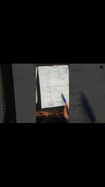 Very quickly done. Numbers have a formation. 3 Houses plus the base. 2nd House 3rd House 4th house