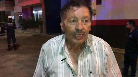 Declaraciones de una de las personas afectadas del incendio de esta madrugada