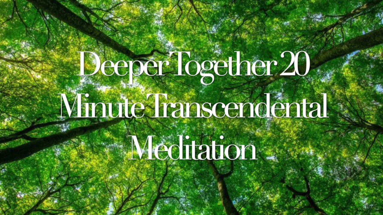 Transcendental Meditation Music 20 Minutes