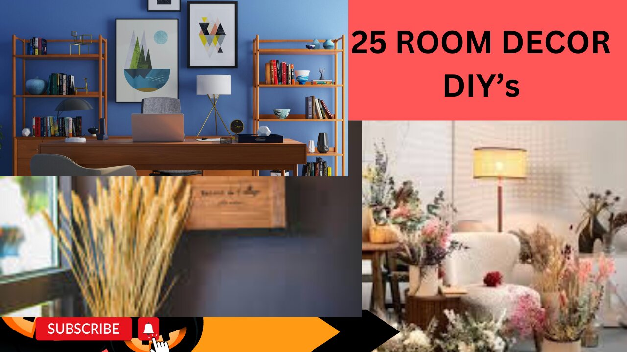 25 ROOM DECOR DIY's