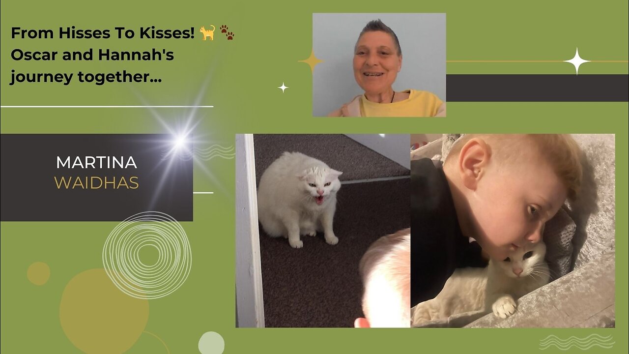 From Hisses To Kisses! 🐈 🐾 Oscar And Hannah's Journey Together