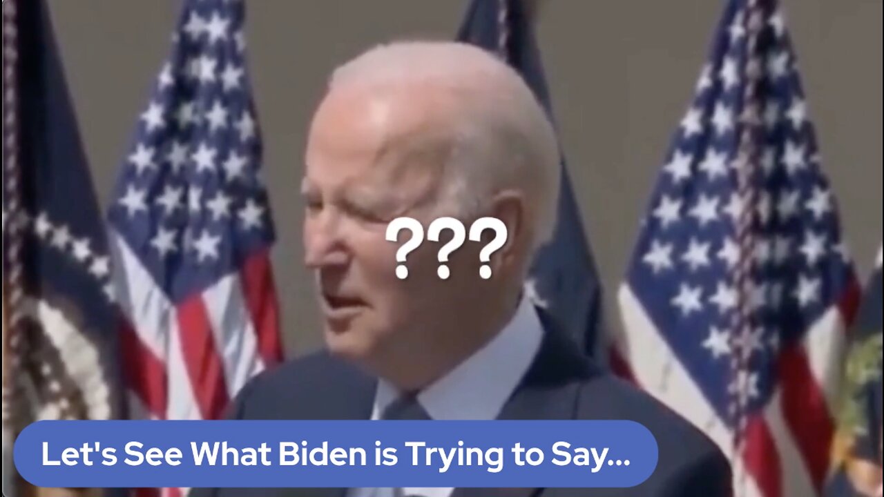 Did Biden Really Just Say Prostit***?! (comedian K-von asks)