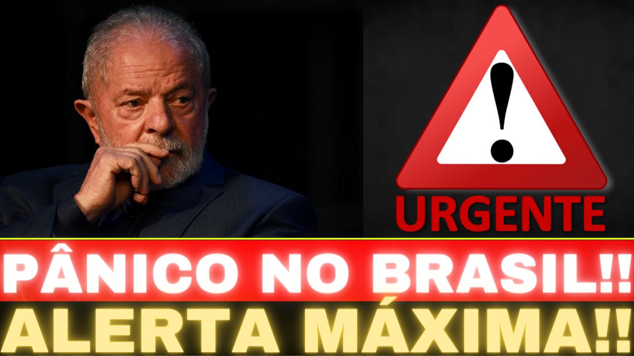 ASSUSTADOR!! LULA TOMA DECISÃO AGORA!! NOTÍCIA ABALA O PÁIS!! TENSÃO TOTAL....