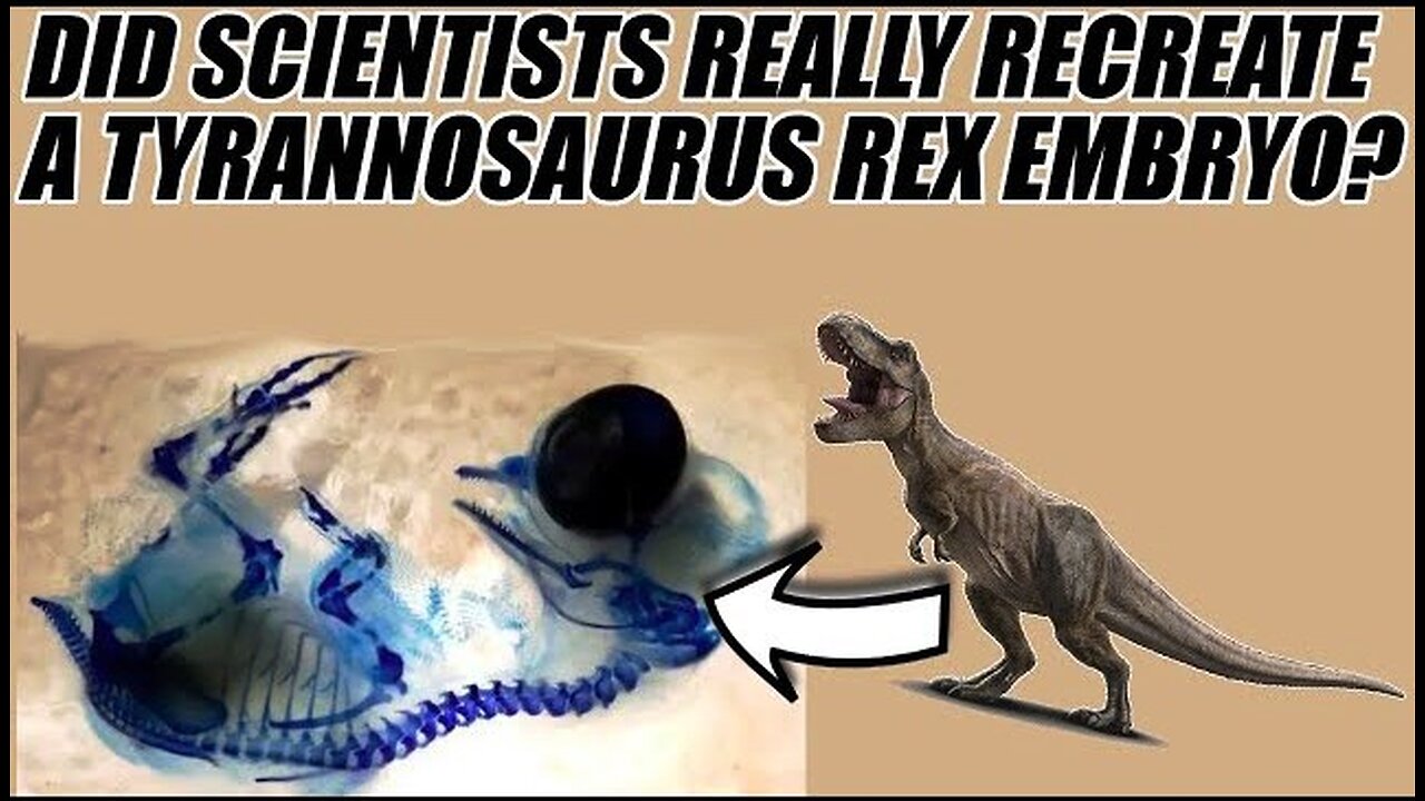 scientist trying to bring The T-rex ##dinosaur#Trex#conspiracy