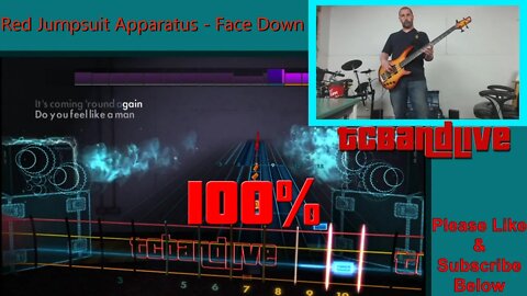 The Red Jumpsuit Apparatus - Face Down Rocksmith 2014 Playthru