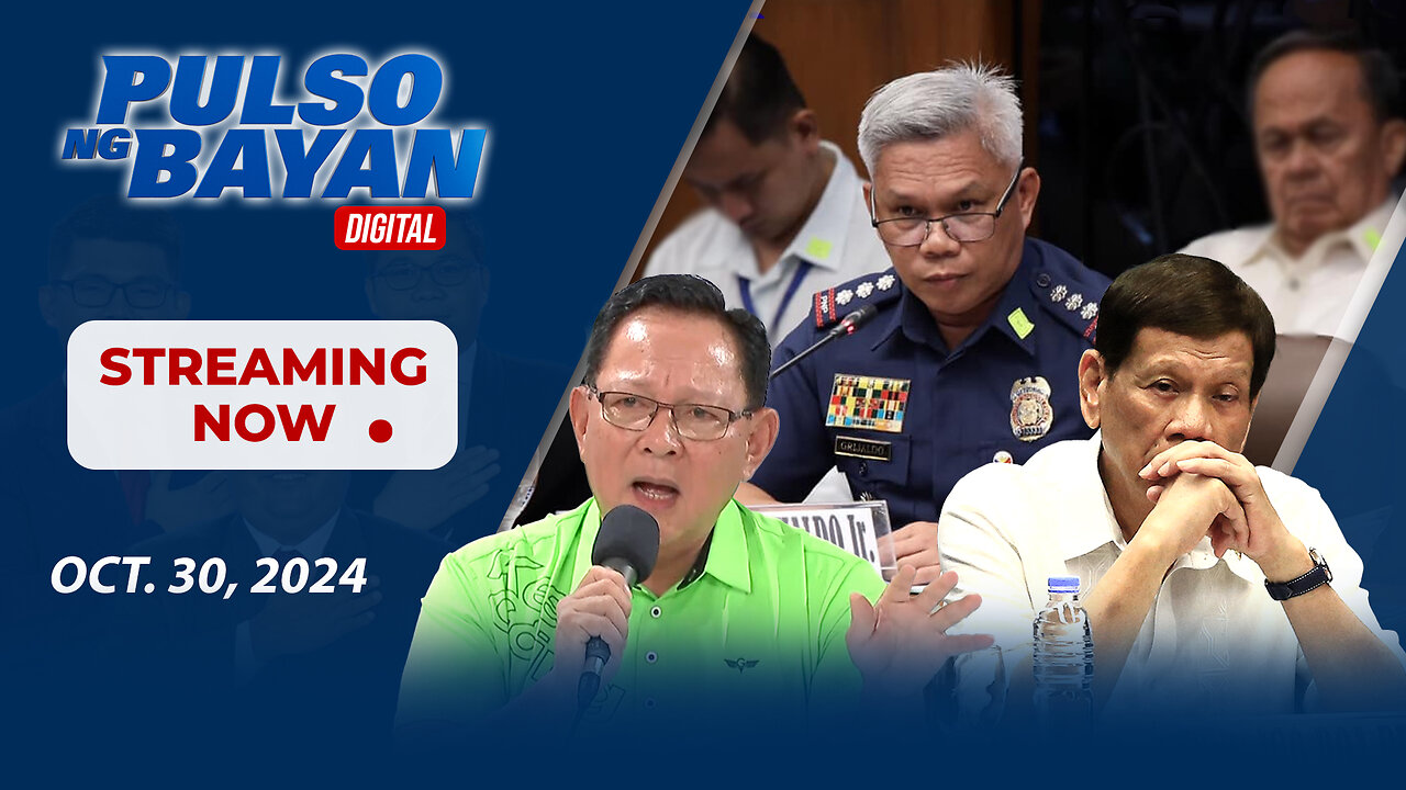 LIVE | Pulso ng Bayan with Admar Vilando at Jade Calabroso | Oct. 30, 2024