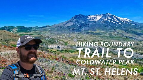 Don't Miss Out on the Stunning Views of Mt. St. Helens from Coldwater Peak on the Boundary Trail.