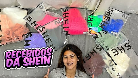 MEUS RECEBIDOS DA SHEIN! - MY RECEIPT FROM SHEIN!
