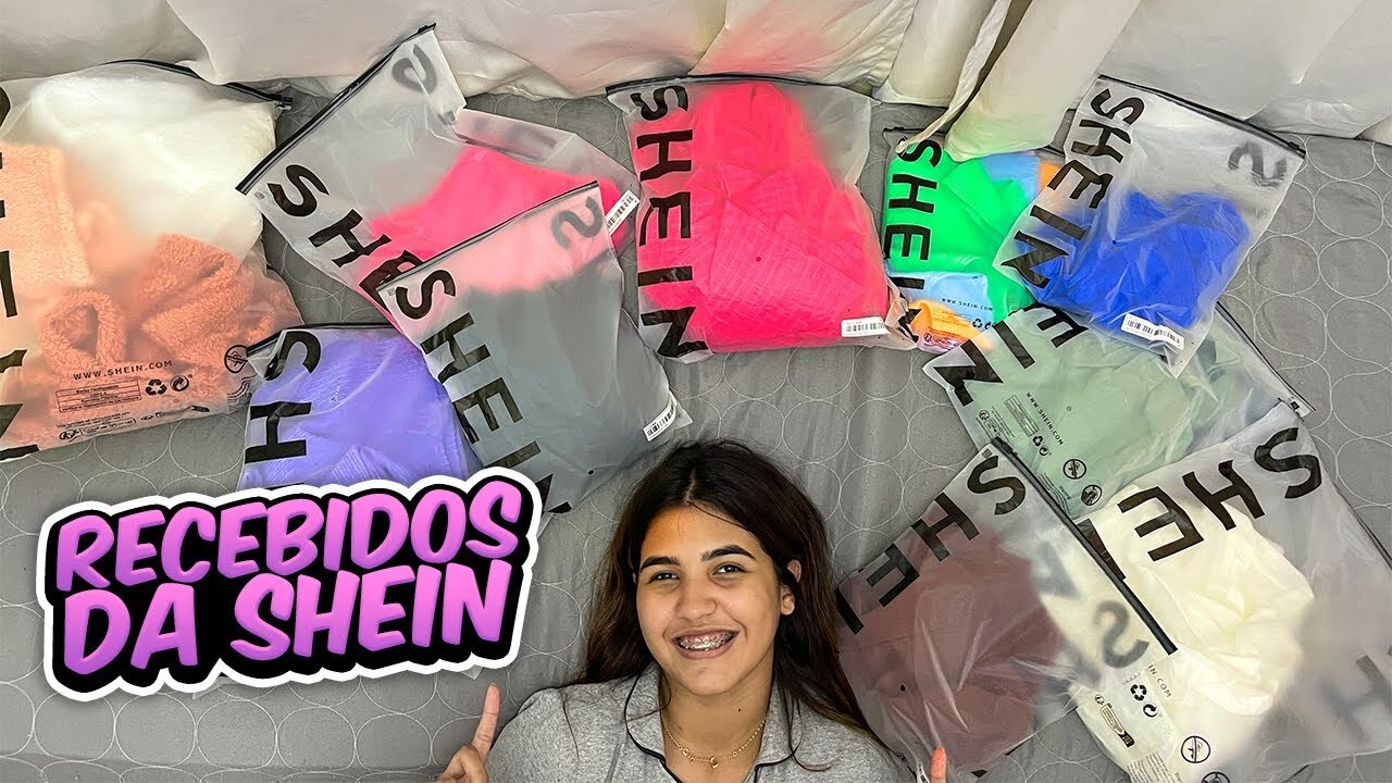 MEUS RECEBIDOS DA SHEIN! - MY RECEIPT FROM SHEIN!