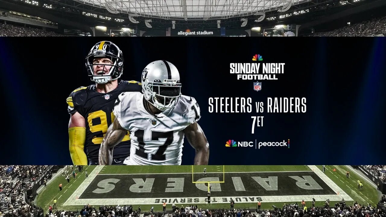 Dinner & Sunday Night Football: Steelers @ Raiders LIVE REACTION & PLAY-BY-PLAY #snf #nfl