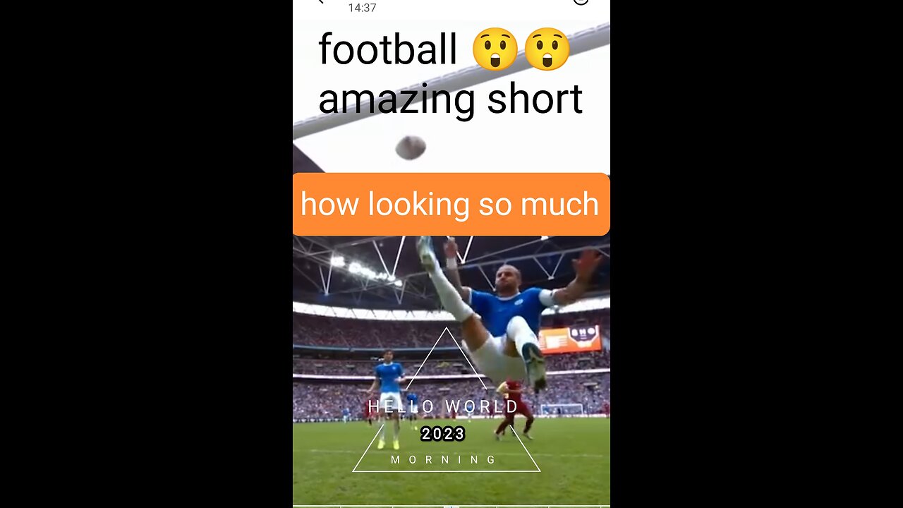 Football ⚽ ⚽ Wow very amazing short || how looking so much