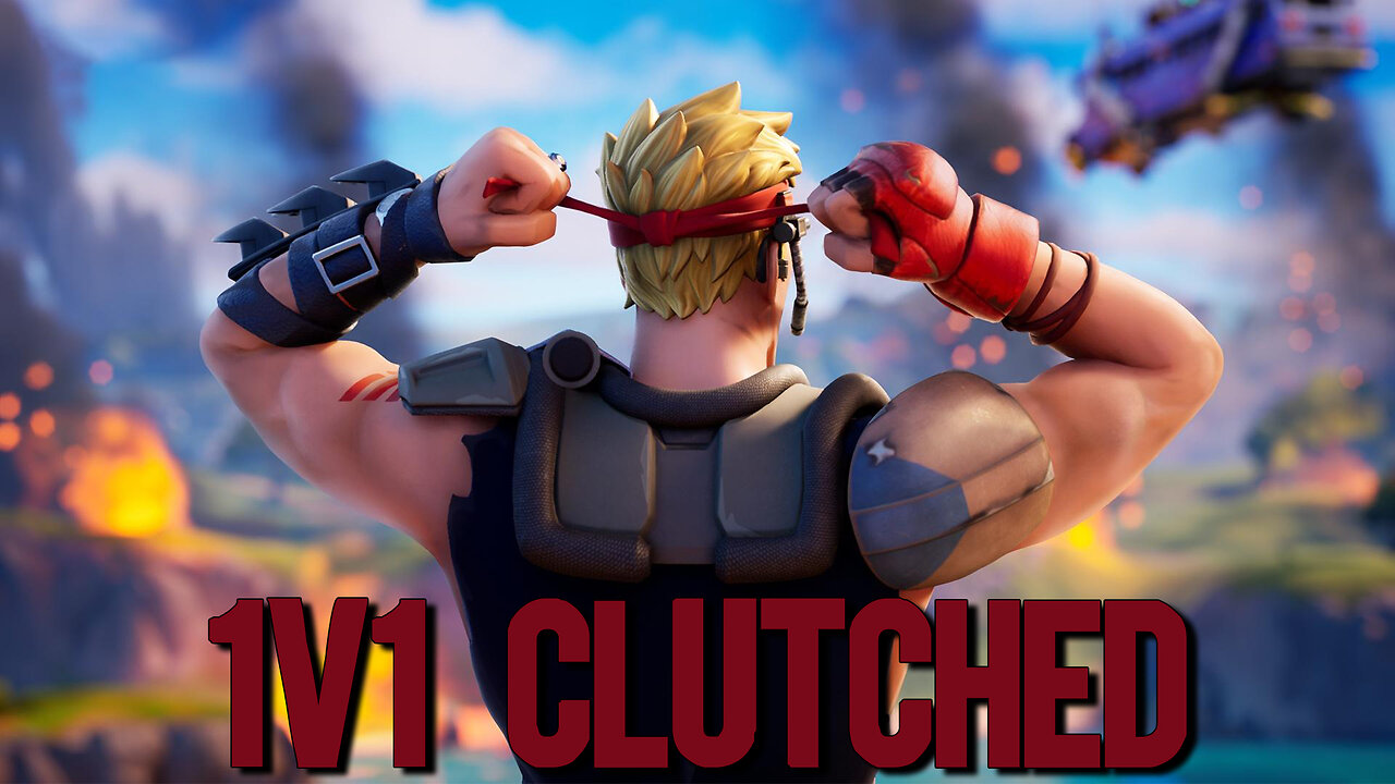 SWEATY 1V1 CLUTCH FOR WIN! FORTNITE TRIOS